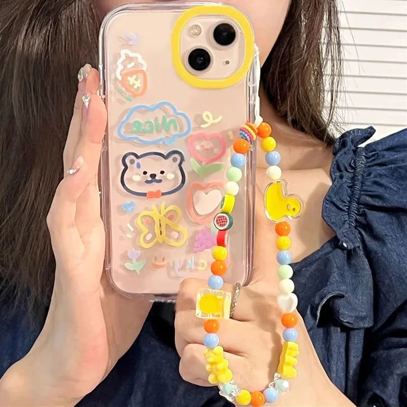 Td174 Doodle Tie Dog Per Realme 3I 5I 6S 7 8 Neo2 Gt2 Pro Master Edition Narzo 50I 30 Pro Custodia Fai Da Te Tpu Soft Cover