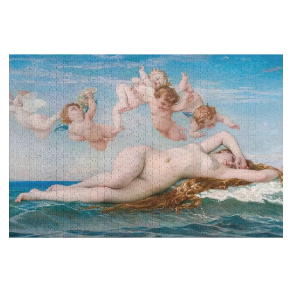

The Birth of Venus - Alexandre Cabanel Jigsaw Puzzle Personalized Gift Custom Toys For Children Personalized For Kids Puzzle