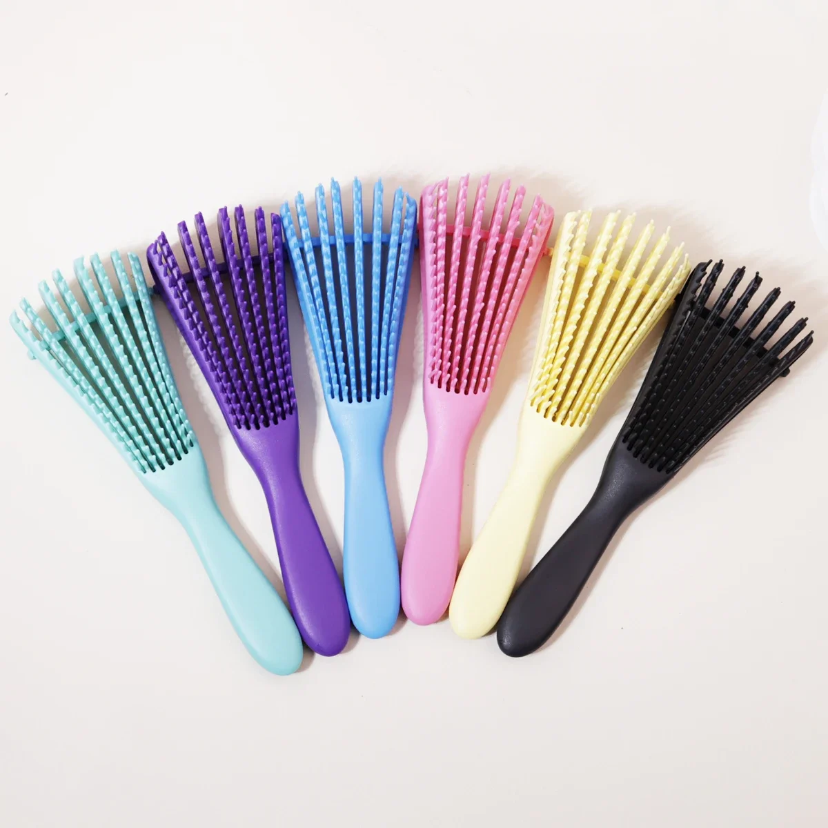 Scalp massage brush winding to sag hair brush anti-static wet curl hair salon hairdressing tool curly hair brush hair styling tool hair brush hair styling brush