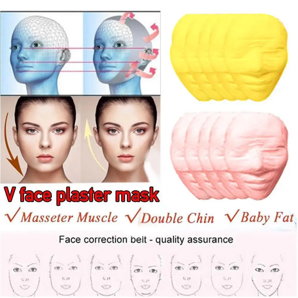 

Shaping Bandage Plaster Mask 5D V Face Sealing And Powerful Oxygen Injection Whitening Reduce Fine Lines Facial Skin Care
