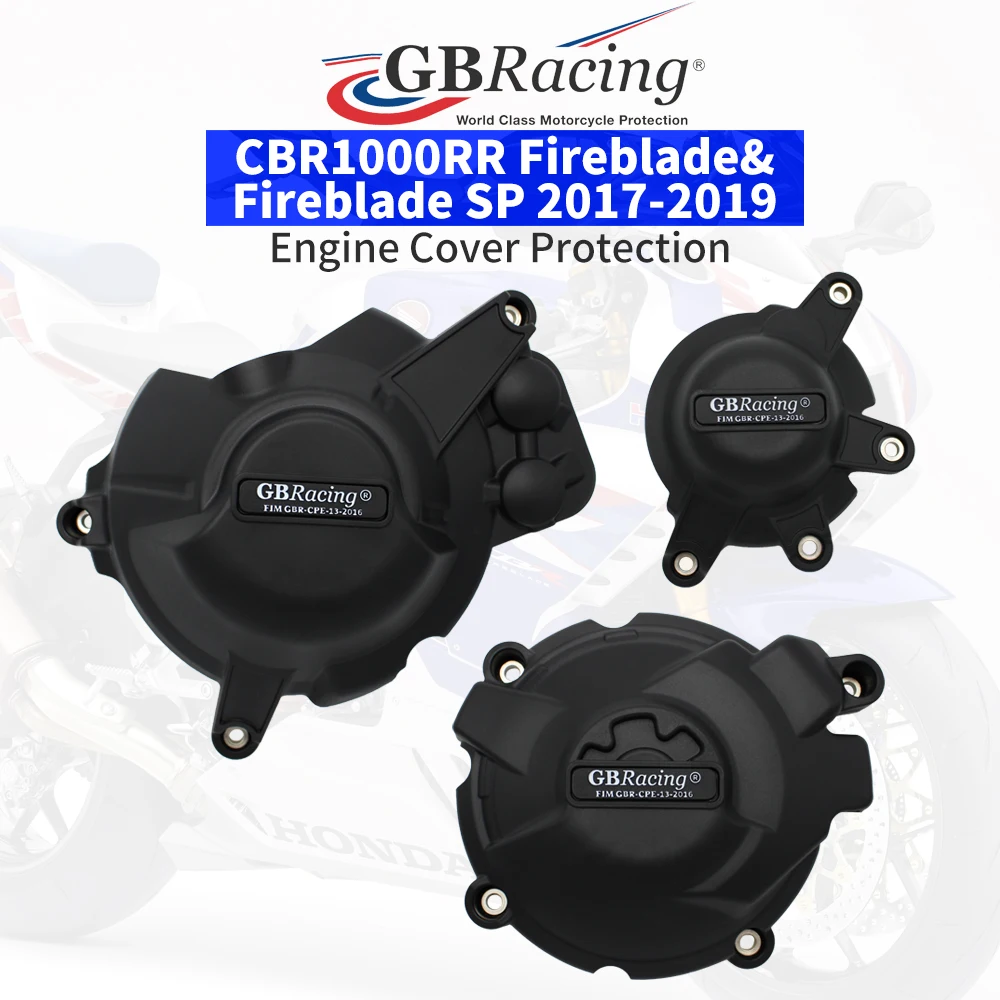 

For HONDA CBR1000RR Fireblade & Fireblade SP CBR1000RR 2017-2019 GB Racing Engine Motorcycles Engine Cover Protection Case