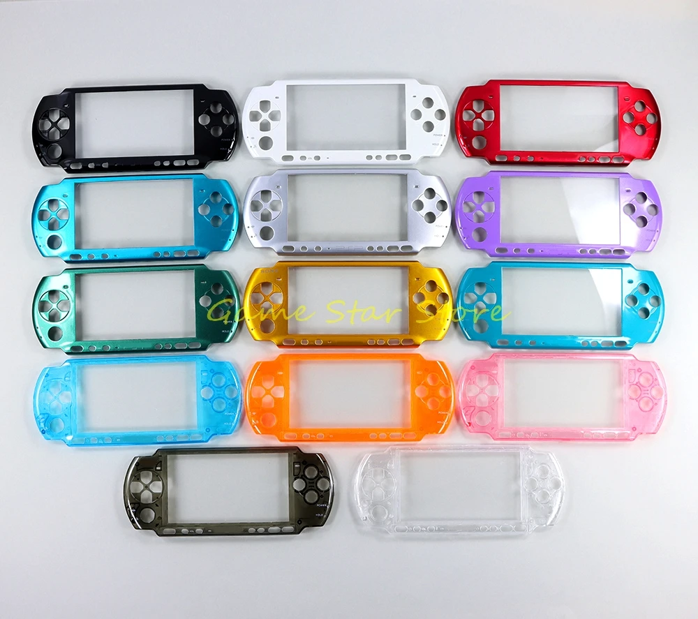 하우징 쉘 전면 커버 페이스 플레이트 케이스, PSP3000 PSP 3000 게임 콘솔 교체 부품, 1 개