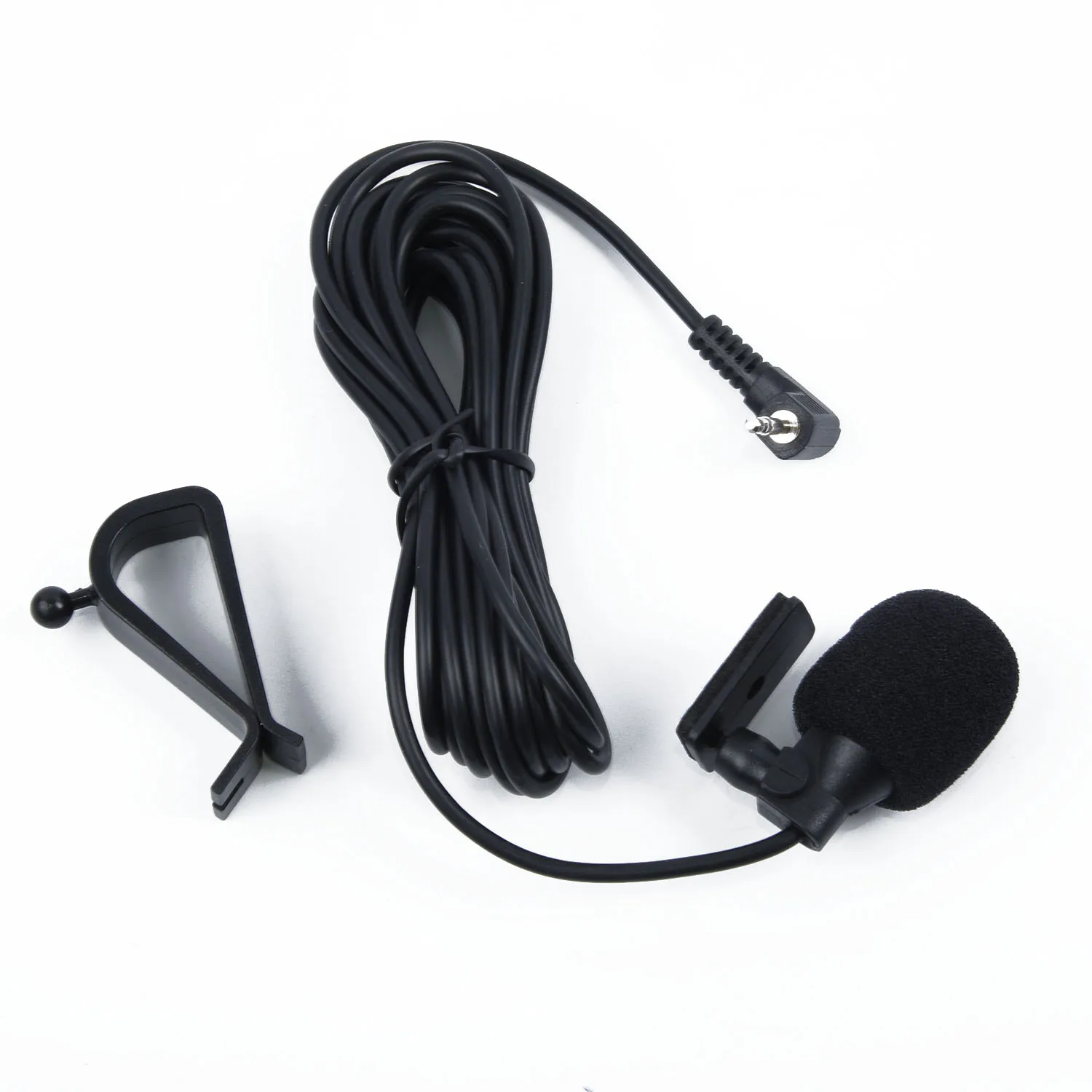 Car Audio Microphone 3 Meters 2.5mm Professionals Wired External Microphone Car Pioneer Stereos Radio Receiver Mini Microfono