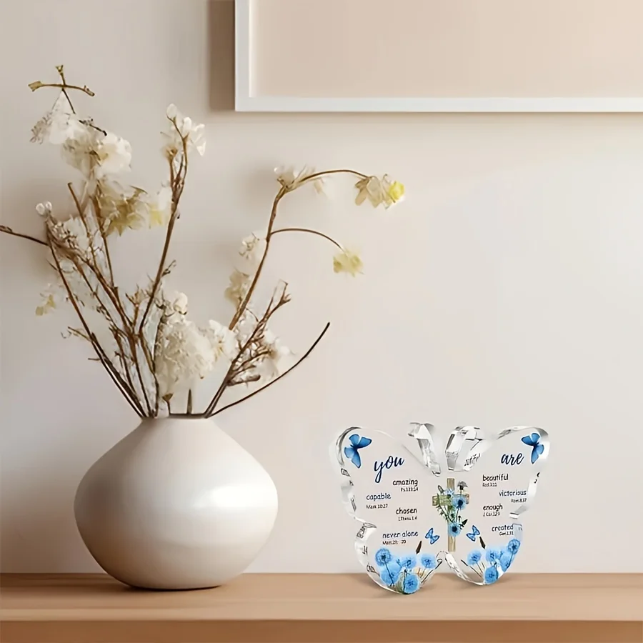 Acrylic Butterfly Prayer Decoration 5