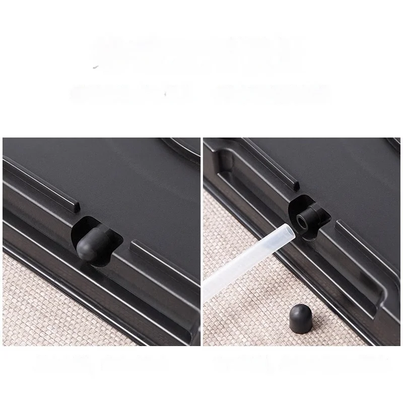 Chinese Natural Bamboo Tea Tray Water Storage Kung Fu Tea Set Rectangular Board Storage Tray Drainage Outlet tea tray,tea set