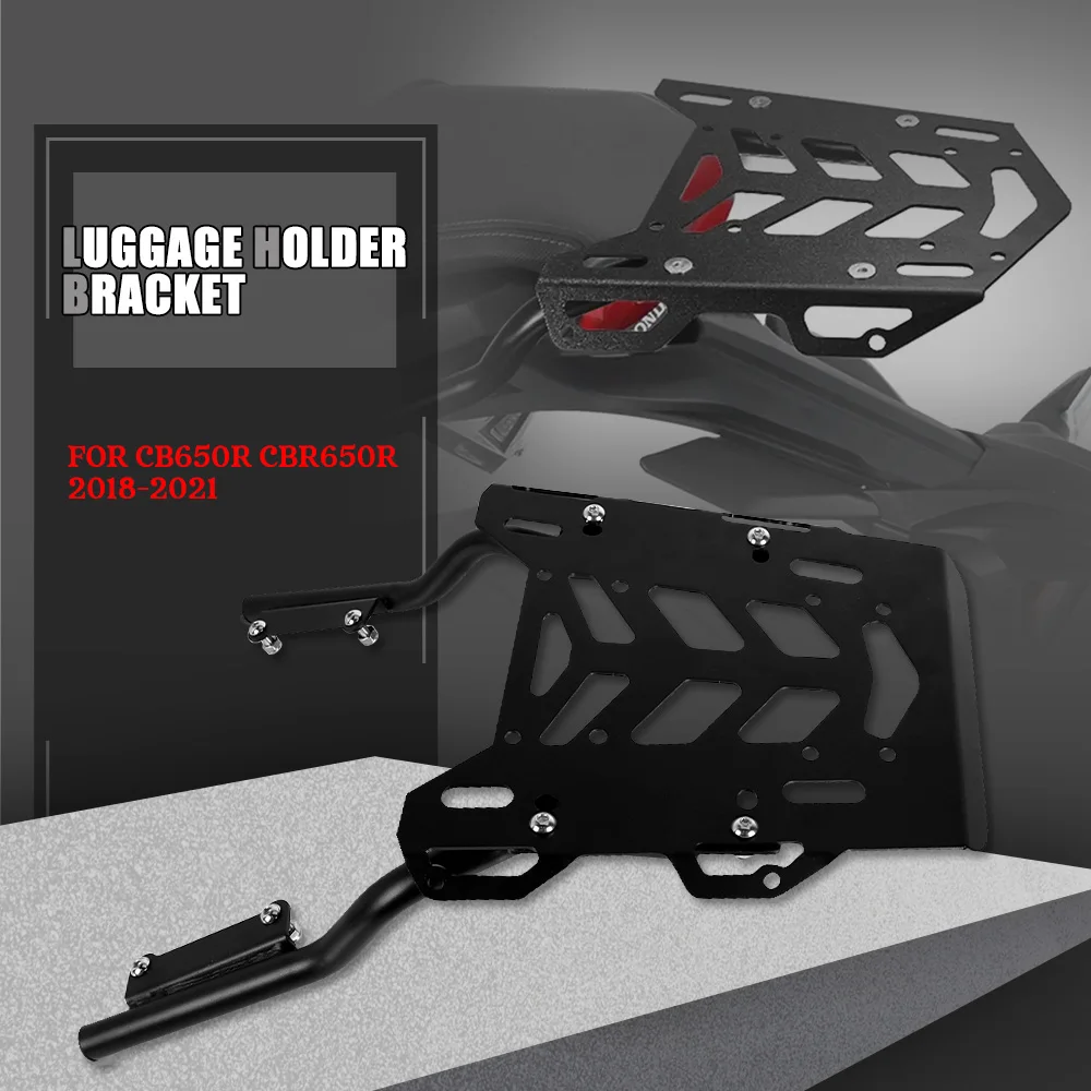 

Motorcycle Accessories stainless steel Luggage Holder Bracket FOR Honda CB650R CB 650R CBR650R CBR 650R 2018 2019 2020 2021
