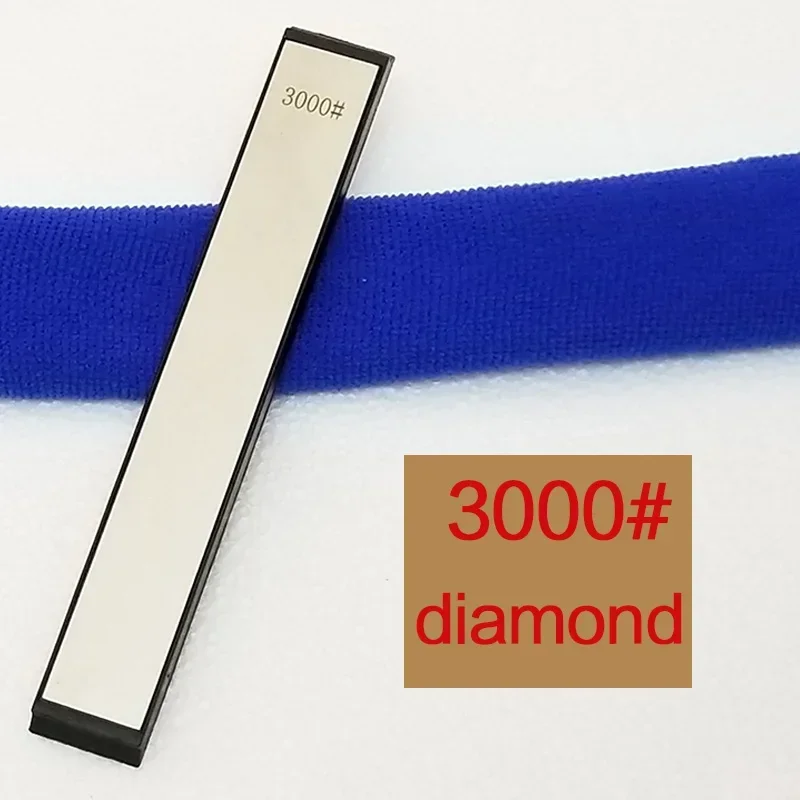 Diamond Stone Whetstone Bar Knife and Scissors Sharpener - Razor Polished Kitchen Sharpening Tool