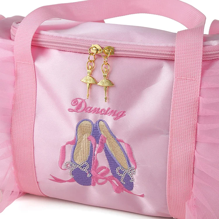 Girl Ballet Lace Ballet Bag Danse Bag Children Dance Bags For Kids Girls Lovely ballet dance bags