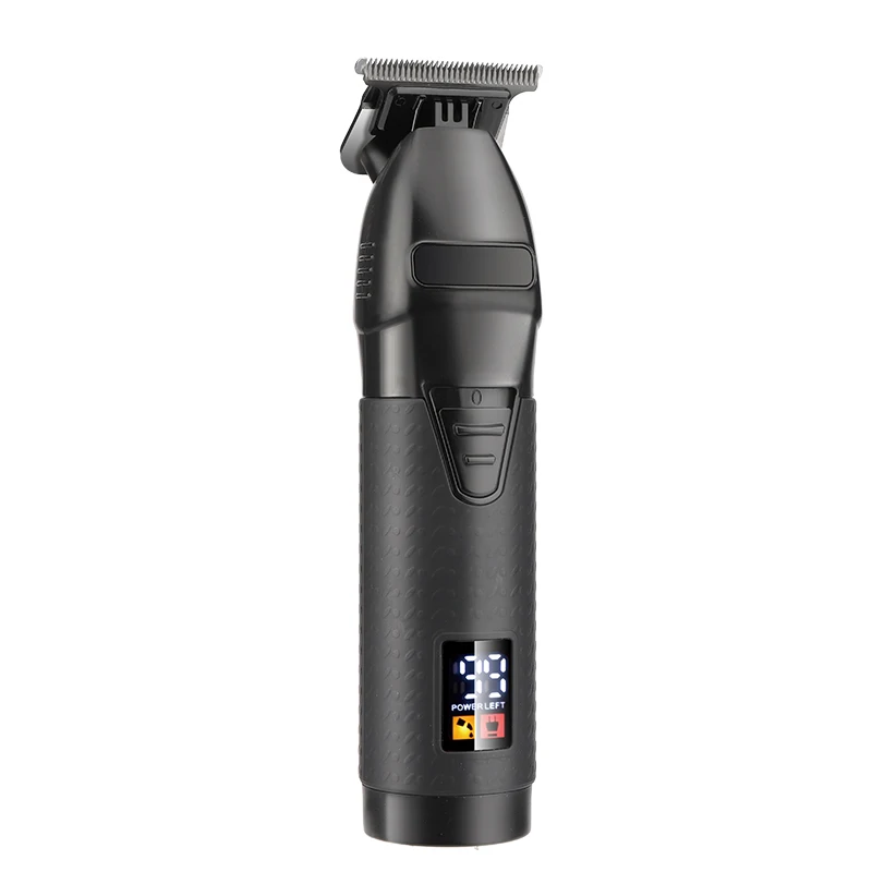 Electric professional hair clipper engraving clipper home hair clipper LCD grease fader 6