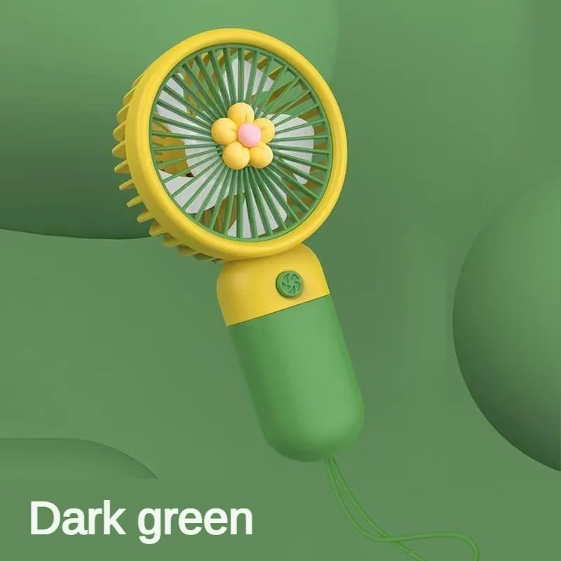 

Candy colored mini fan USB charging portable handheld fan, suitable for outdoor, indoor, student dormitories or offices