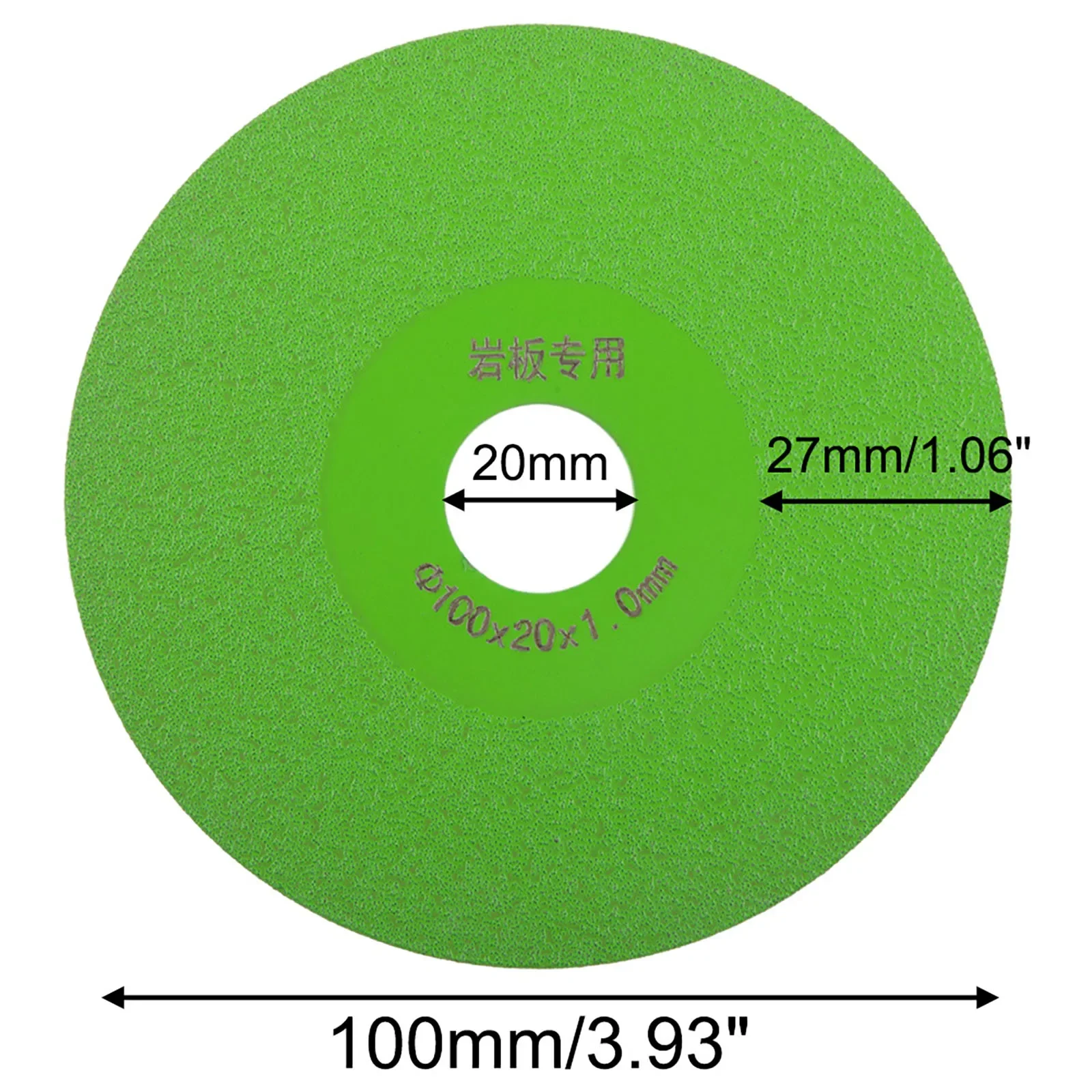 

Cutting Grinding Wheel 100x20x1mm Manganese Steel Emery Perfect For Chamfering Grinding And Cutting Of Marble Slate And More