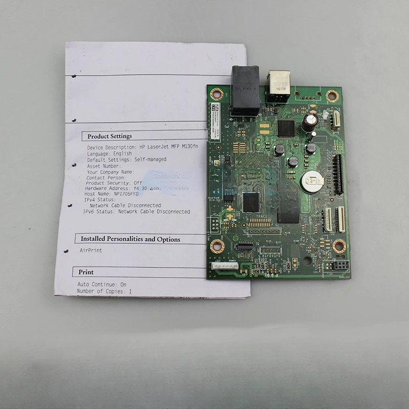

Printer Board M130FW/M132A/M132FN/Interface Board Power Board
