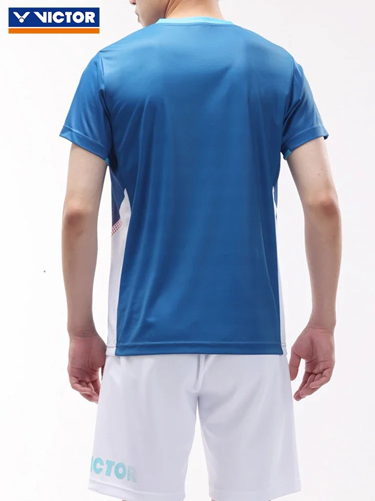 Badminton polo clothes, volleyball tennis suits,short sleeve men's women's quick dry t-shirts T-50012 Lee junhui