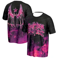 Men‘s Women's WWE T Shirt Damian Priest ProSphere Purple Flames T-Shirt Youth Kids Wrestling Fans Must Have Unisex Tee Clothes 1
