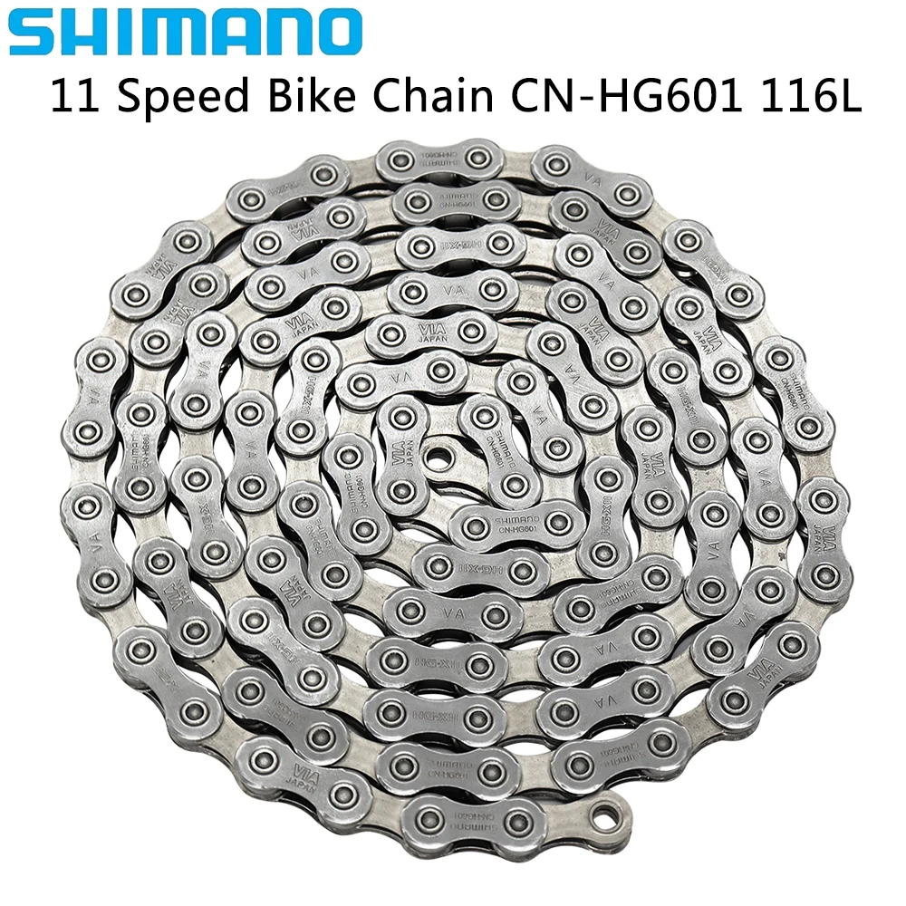 SHIMANO 105 11 Speed Bicycle Chain CN HG601 116 Links for Road Bike