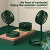 Portable Mini Rechargeable High Wind Vertical Fan Floor Fan Student Dormitory Usb Cycle Charging 4