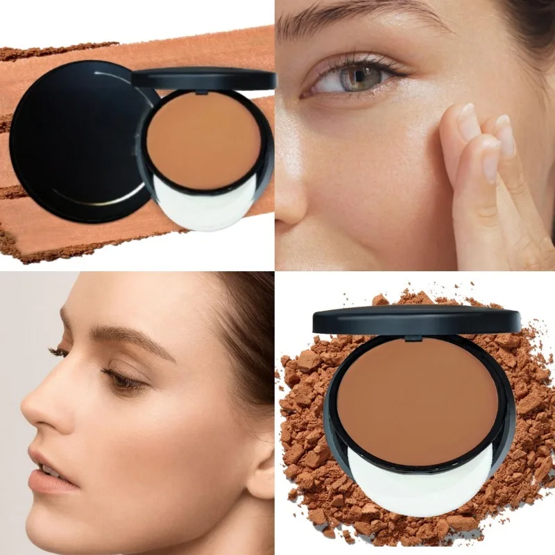 Foundation Oil Control Powder Natural Moisturizing Concealer Whitening Oil Control Women's Base Long-lasting Makeup Cosmetics 5