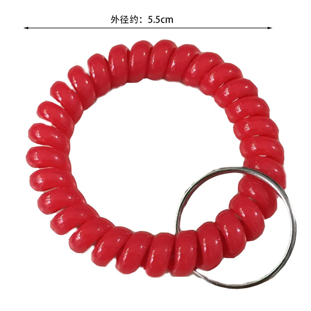 Stretchable EVA Plastic Coil Wrist Coil Keychain For Wristband, Gym, Pool  Fashionable ID Badge And Hand Bracelet Key Chain 274U From Wedsw77, $16.31  | DHgate.Com