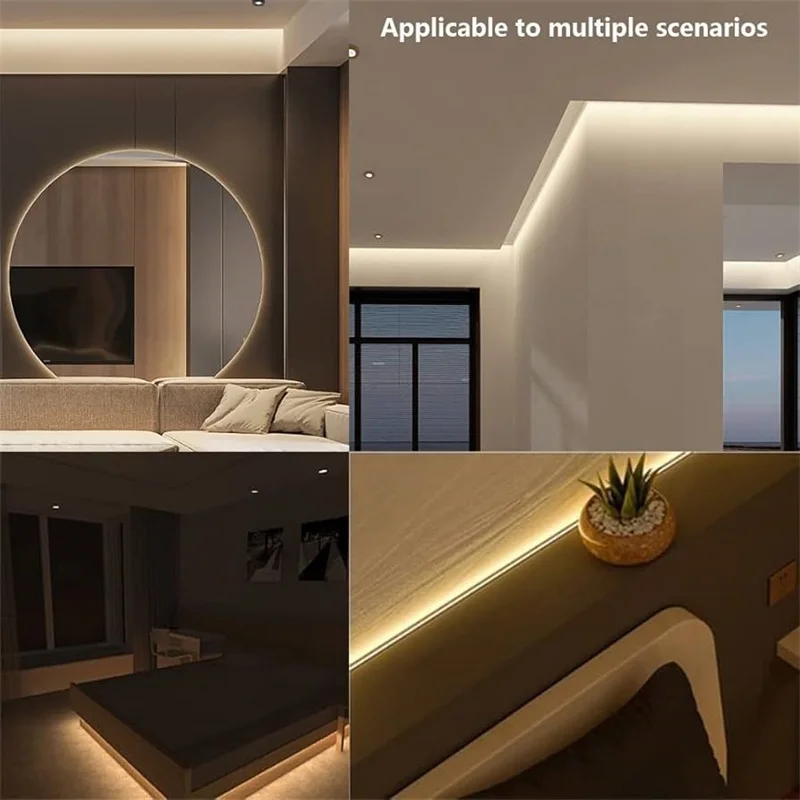 Versatile LED Strip Lights with Button Control – USB Powered, Multi-length Options