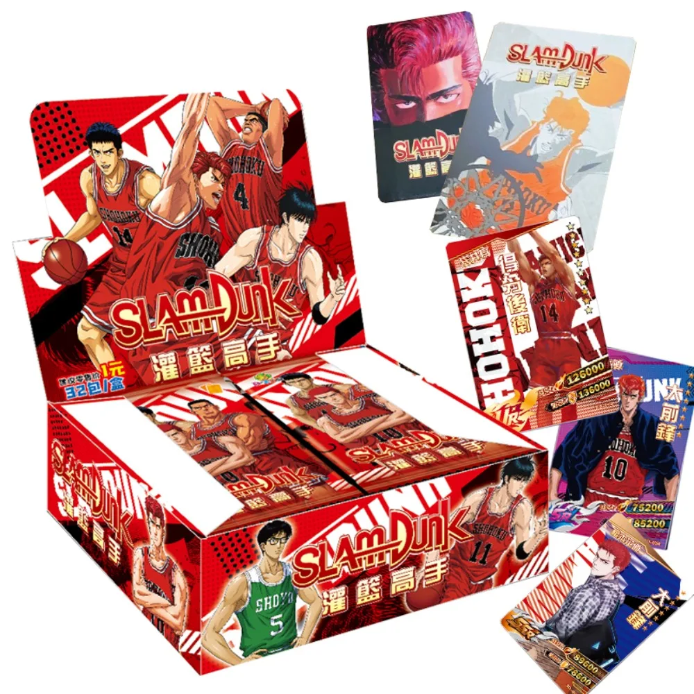 Slam Dunk Collection Card For Children Cherry Blossom Path Flowing Maple Hisashi Mitsui Limited Game Collection Cards Giocattoli Per Bambini