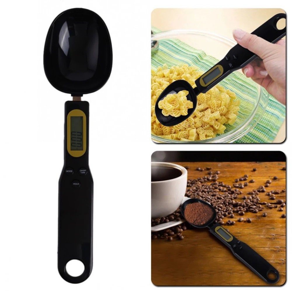 체중계 디지털 스푼 체중계, 정밀 측정 도구, 휴대용 LCD 디스플레이, 주방 재료 체중계, 고정밀 스푼