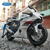 Welly 1:12 Yamaha YZF-R6 Alloy Racing Motorcycle Model Diecast Metal Street Motorbike Model Simulation Collection Kids Toys Gift 2