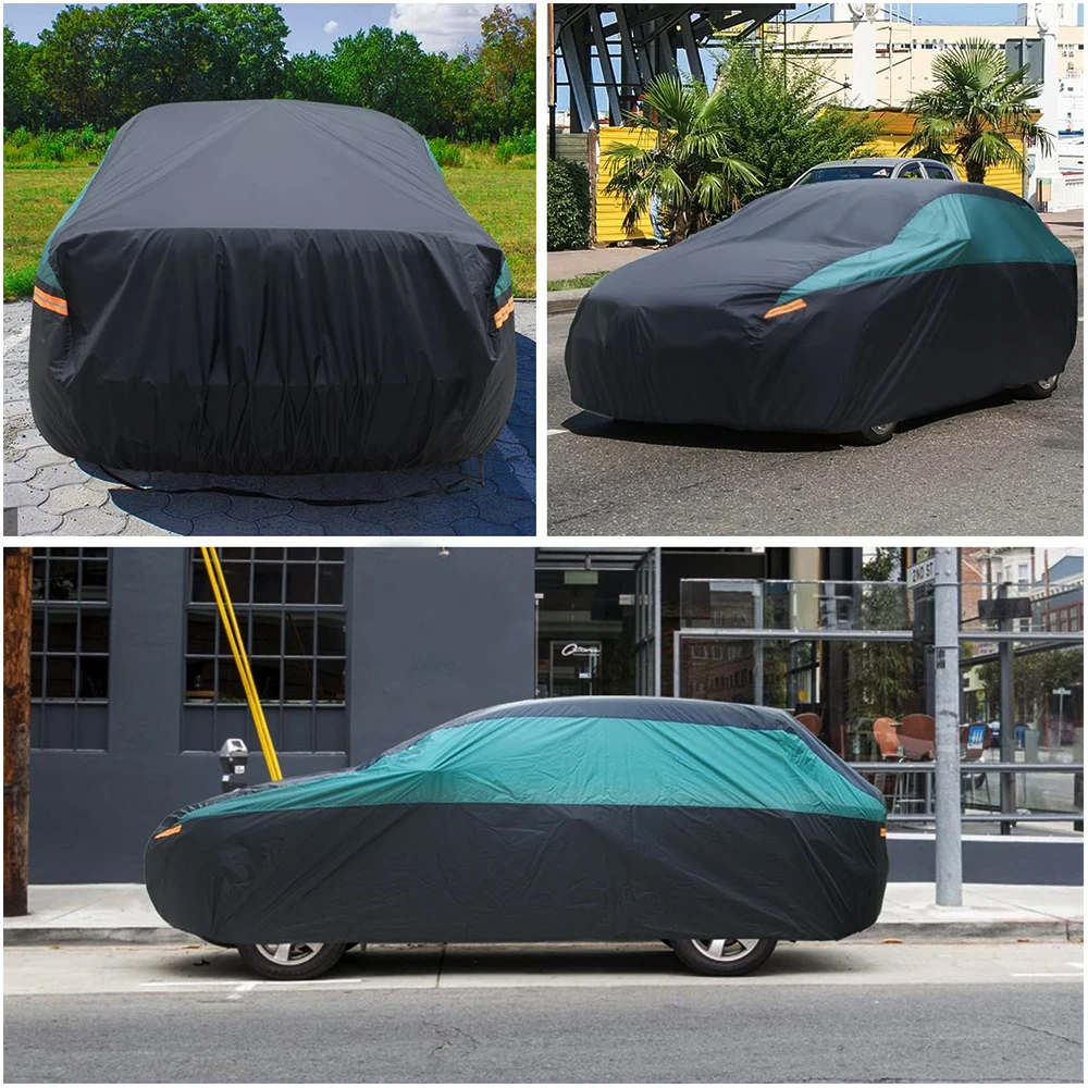 Kayme Universal Full Car Covers Outdoor Waterproof Sun Rain Snow UV Protectio Fit SUV/Sedan/Hatchback 24 Kayme Universal Full Car Covers Outdoor Waterproof Sun Rain Snow UV Protectio Fit SUV/Sedan/Hatchback 8