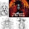 1pc Art Coloring Book Original Upgraded Paper 70g/sqm 22pcs Single Pages Coloring Books Gift For Holiday Birthday Party Relieve 4
