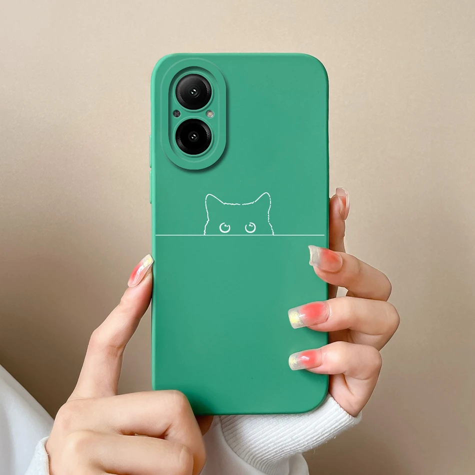 Soft Liquid Silicone Full Protection Phone Case with Multiple Patterns - Anti-Shock Cover