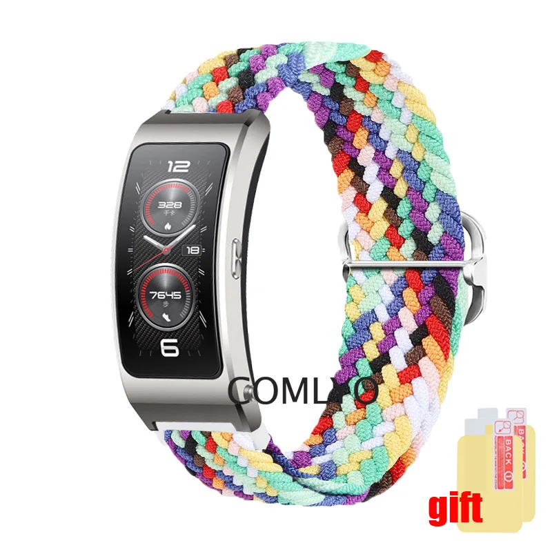 REY Pack 7 Pellicole Protettive Per Schermo Huawei TalkBand B5 – Premium Con Rivestimento Oleofobico – Trasparenti E Facili Da Applicare