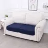 Olanly Magic Sofa Covers Washable Fashion Universal Couch Cushion Covers Navy Cushion Loveseat Large Size Stretch Couch Sofa 5