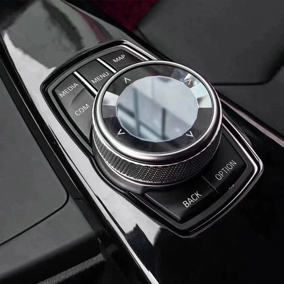 Pommeau De Levier De Vitesse BMW En Cuir Grain De Bois - Compatible Série 1 à X6 (5 Vitesses) - Accessoire Élégant Intérieur