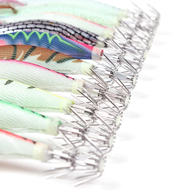 Luminous Wooden Shrimp Bait 3