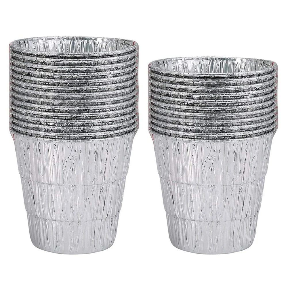 

Drum Liner Bucket Liner 25 Pcs 4.13 Inches Height 4.9 Inches Top Diameter High Quality Grill Replacement Parts
