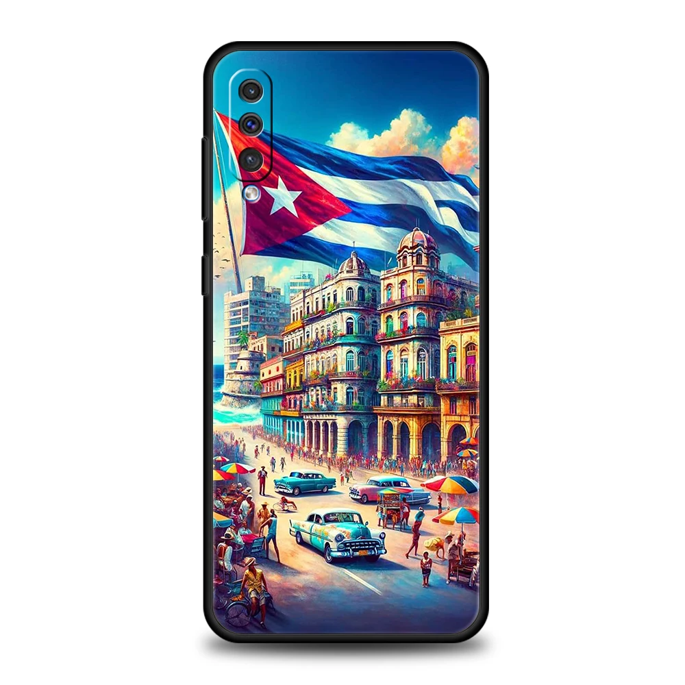 Cuba Flag Art Soft TPU Phone Case Cover