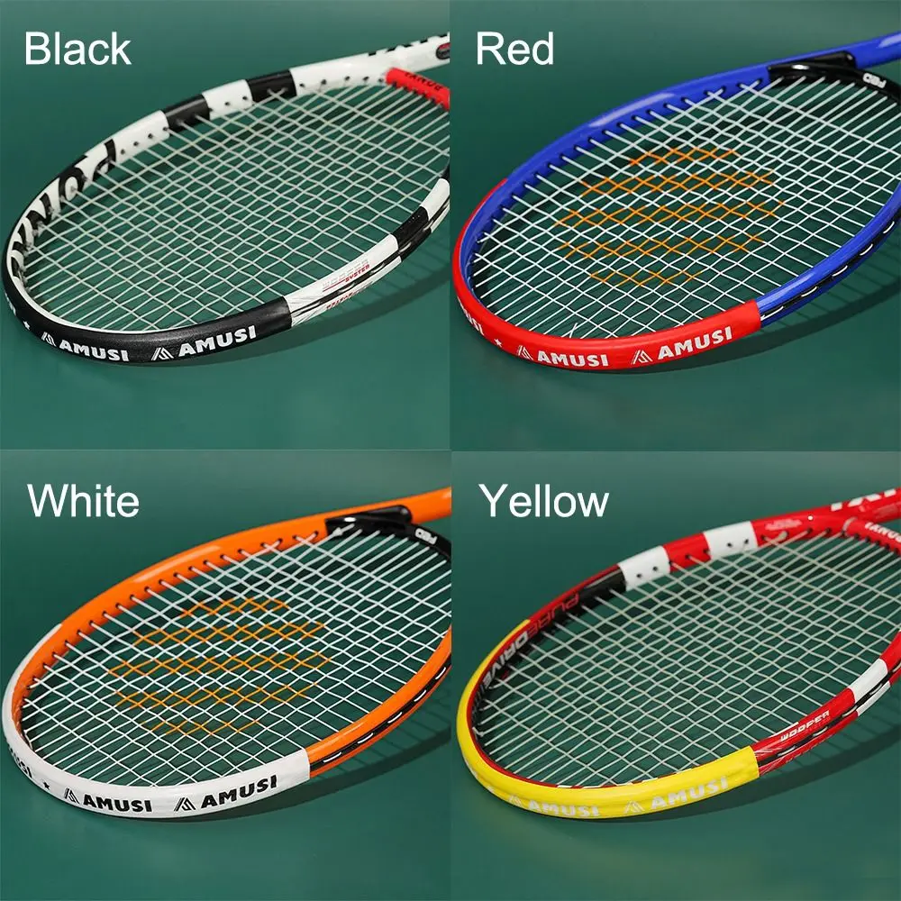 PU Tennis Racket Head Sticker Multicolor Reduce Impact and Friction Protective Sticker Sport Supplies Tennis tennis accessories