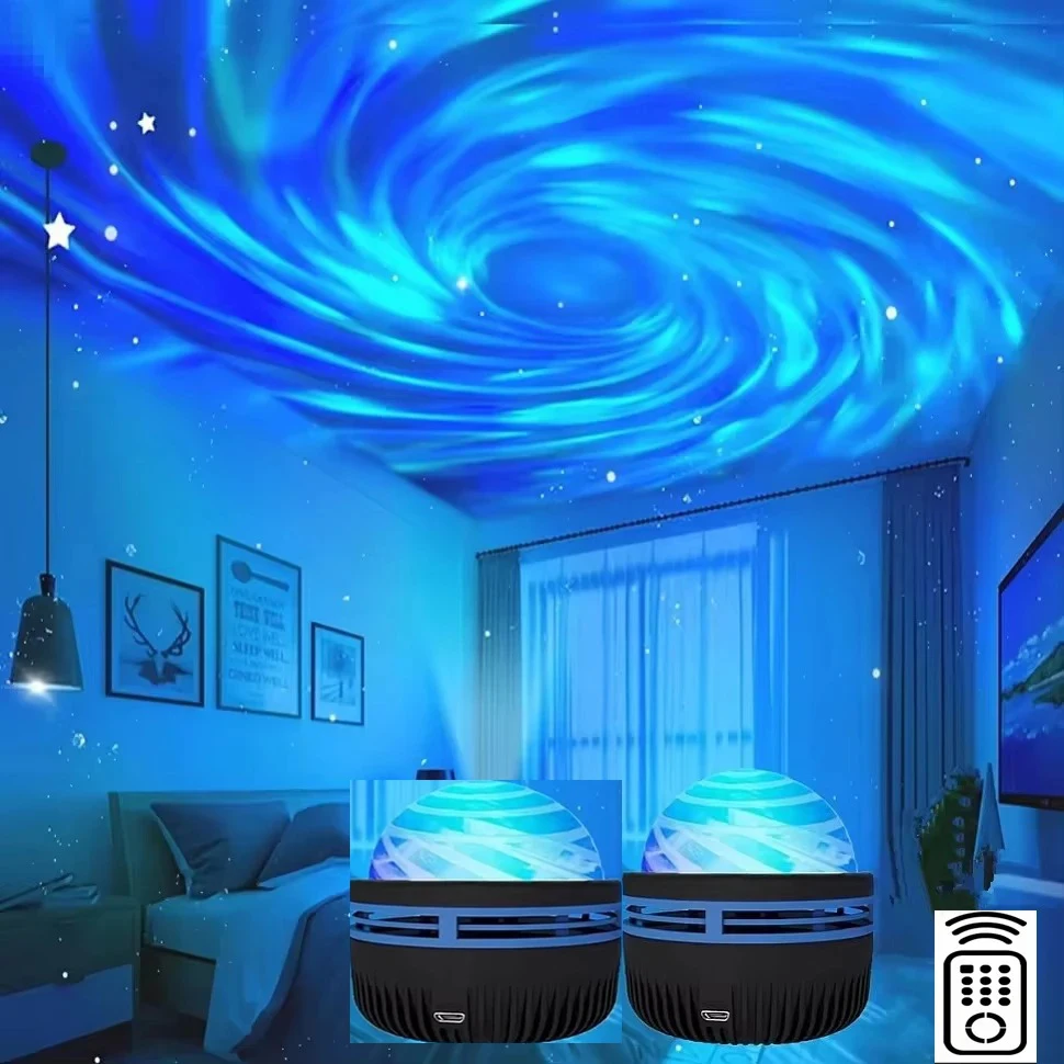 Galaxy Projector 2026 Aurora Borealis Light Smart Bedroom Decor Sleep Aid Lamp