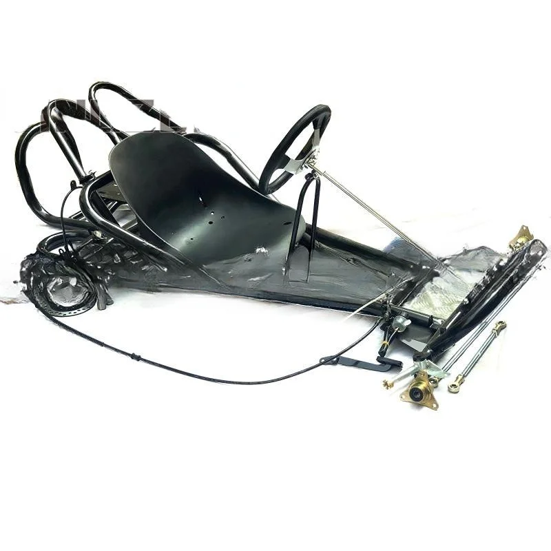 

Мотоцикл Go-Kart, полный комплект, рамка в сборе, переднее рулевое колесо, задняя ось