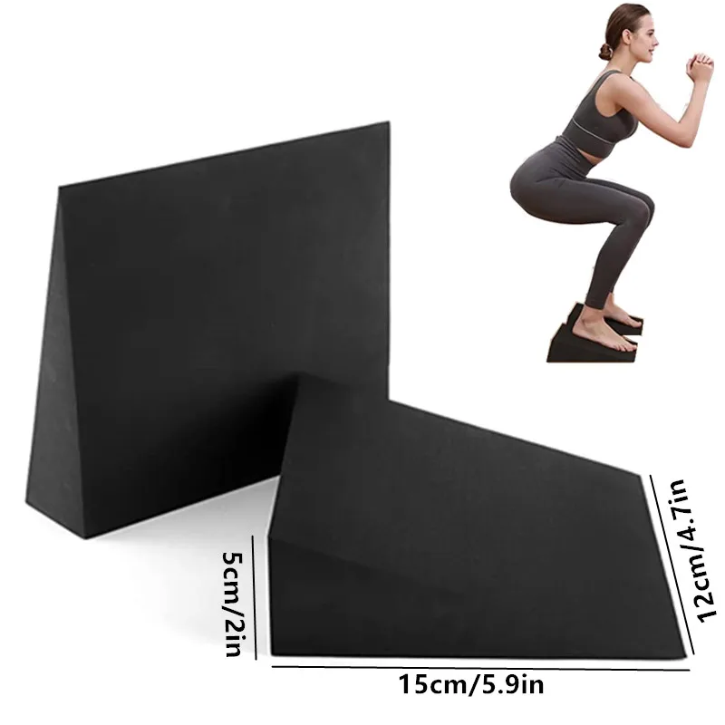 Portable Slant Board Foot Massage Instrument Adjustable Incline Boards Calf Ankle Stretcher 4 Positions Foot Stretch Wedge Board