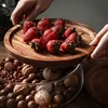 Creative Glass Food Storage Container with Wooden Lid Kitchen Snack Fruit Sealed Jar 3