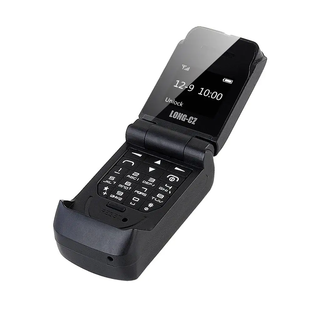 J9-Mini Filp Mobile Phone, 0.66 