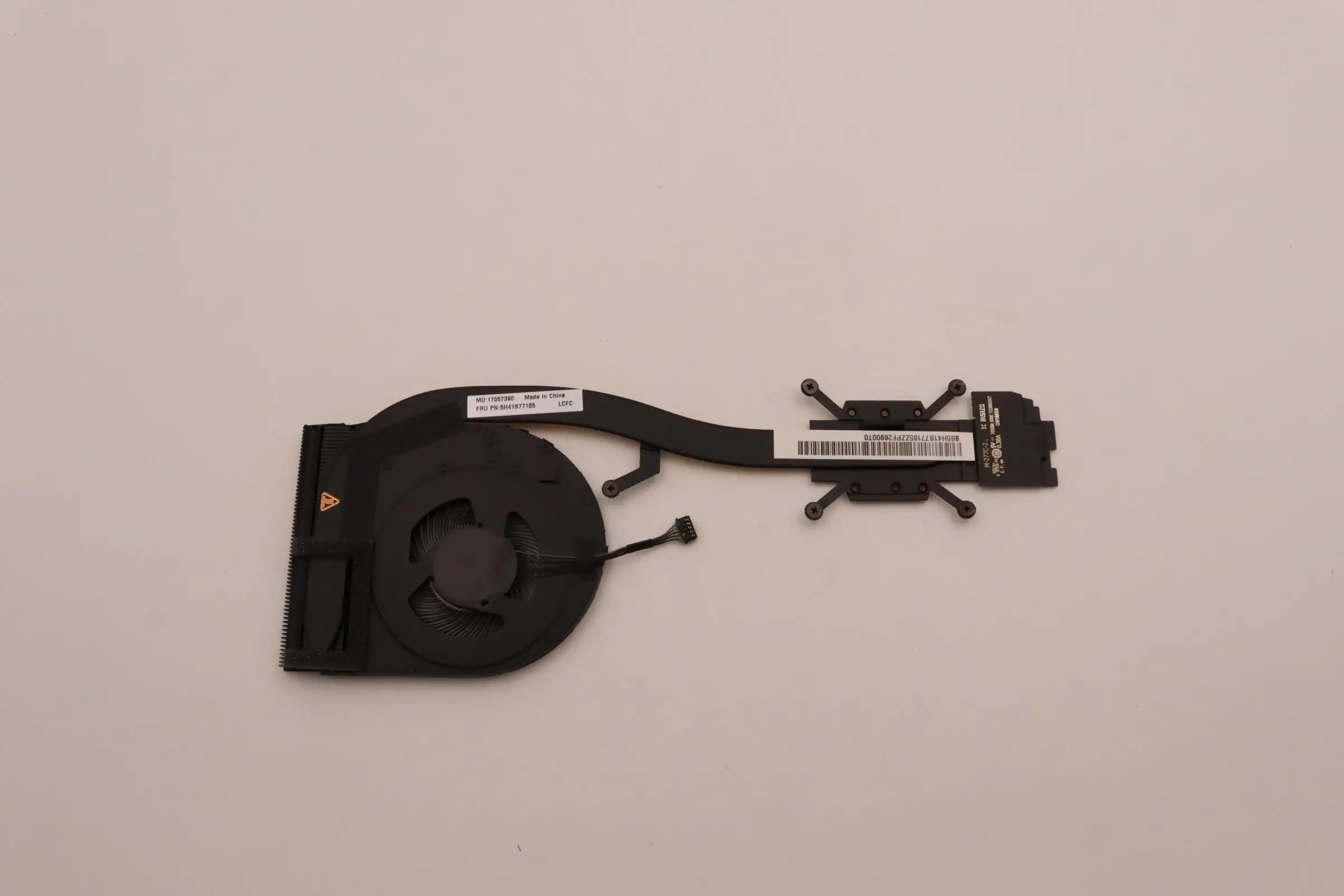 Original para Lenovo Thinkpad T14 P14s Gen Uma Cpu Ventilador de Refrigeração do Dissipador de Calor Conjunto Radiador Cooler 5h41b77165 5h41b77164 Novo - Imagem 3