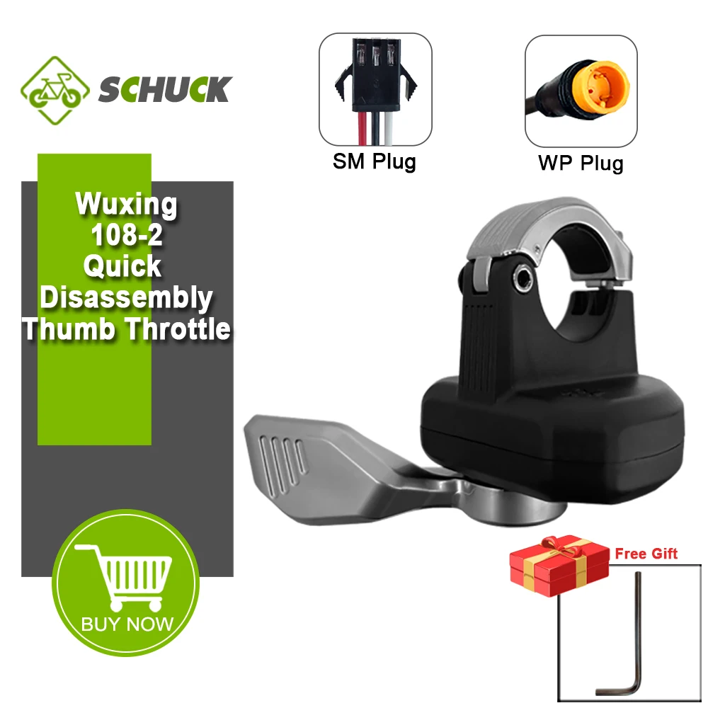 108X Ebike pouce accélérateur 3Pin étanche WP/SM prise vélo électrique