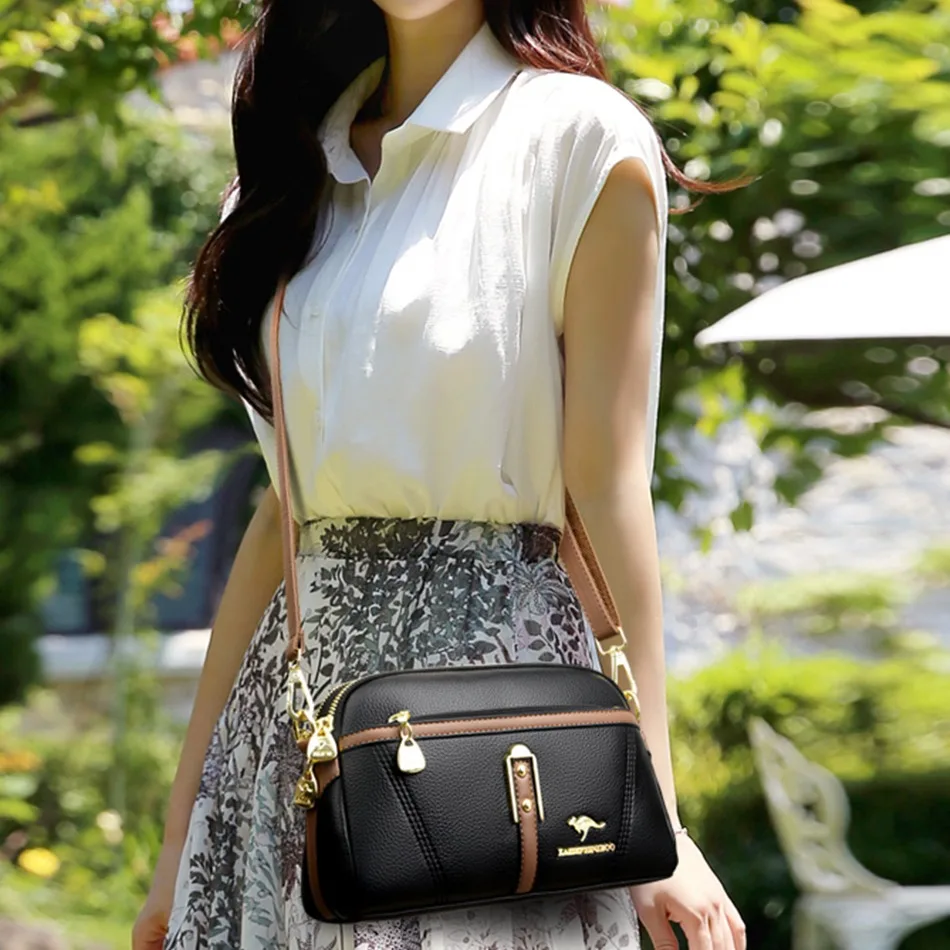 Leather Shoulder Crossbody Women Handbags Small