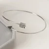 FSUNION 2025 New Arrival Punk Open Adjustable Arrow Cuff Bracelets for Women Fashion Simple Gothic Wrist Feather Bangles Jewelry 6