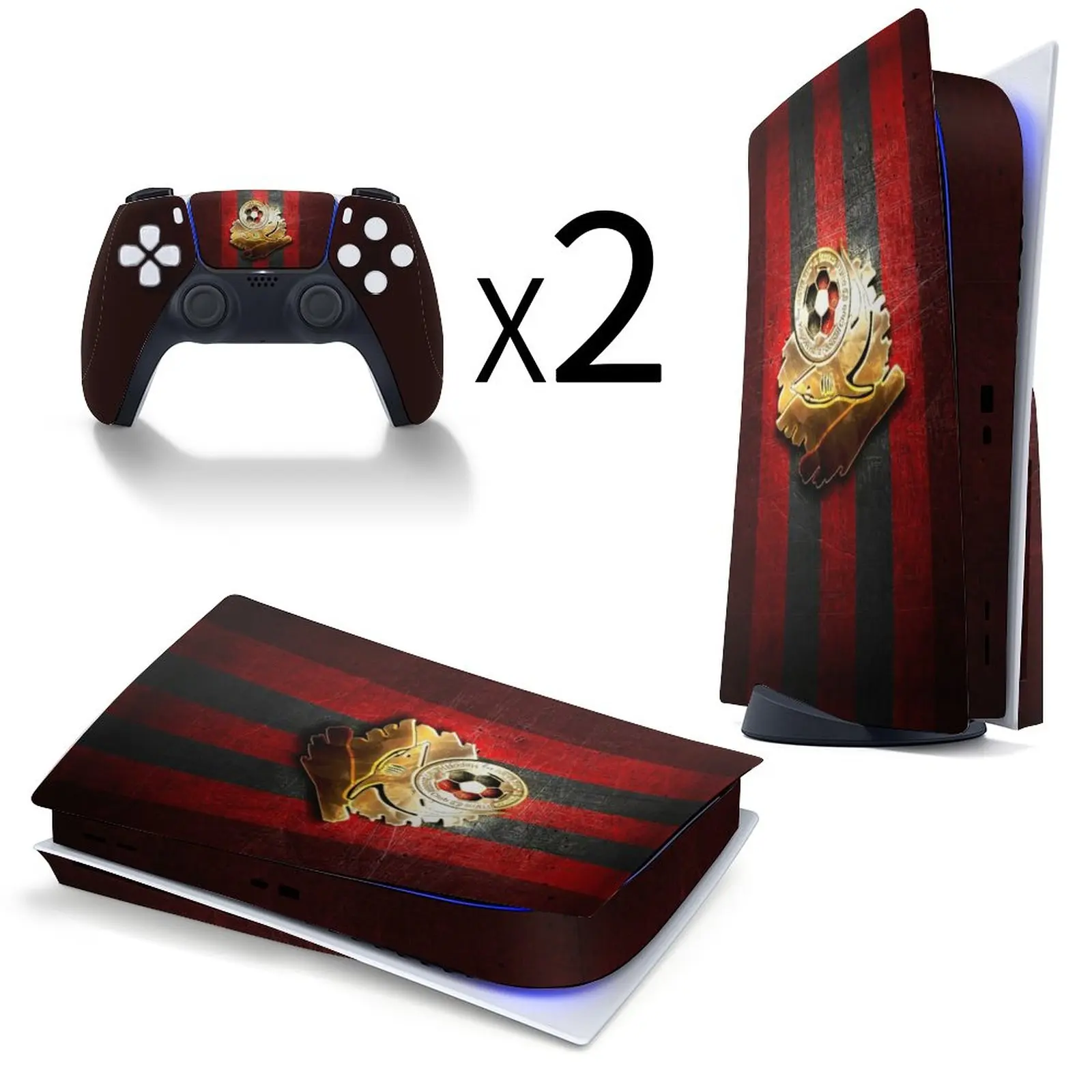 Hapoel Haifa Fc Per Controller Di Gioco Ps5 Decalcomania Protettiva Per Custodia Adesiva Per Accessori Ps5