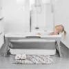 Adult Portable Bathtub, Large 56 Inch Foldable Bathtub, Ergonomically Designed for Quick and Easy Folding of The Bathtub 1