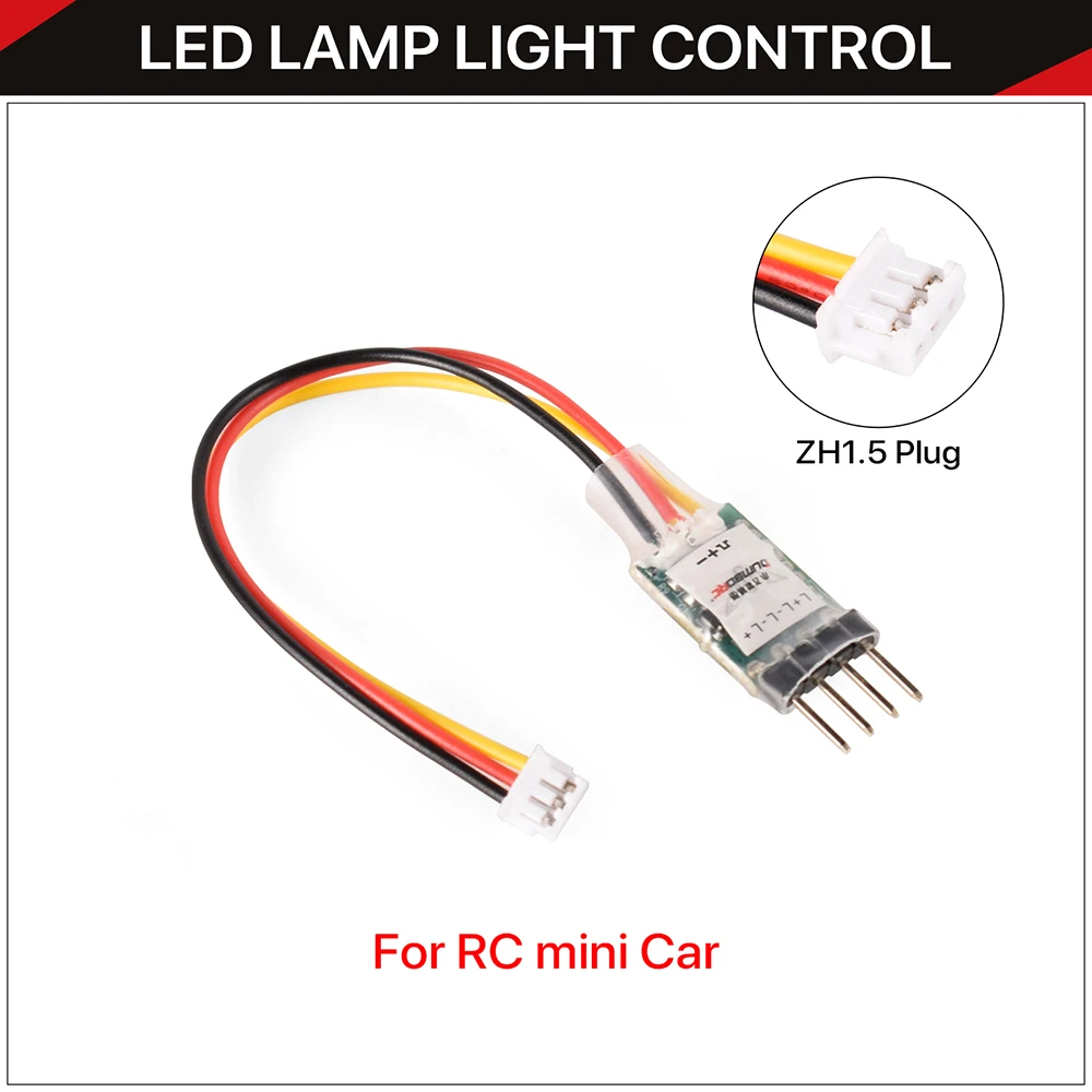 RC Light Controller DUMBORC RC Light Controller LED Switch Panel System Turn on/Off 3CH for RC Car Vehicle Mini Car Fixed Wing Aircraft Parts