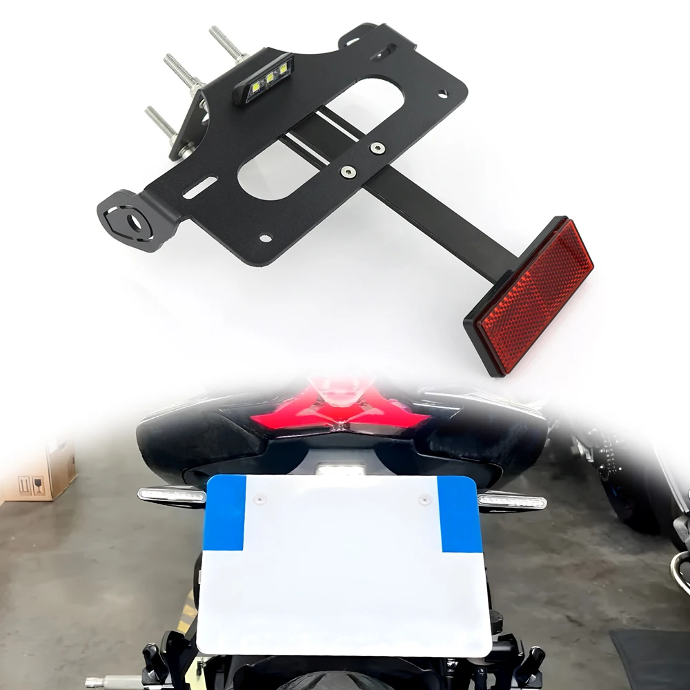 Fit For Kawasaki Z1000 Z1000R 2014-Rear Tail Tidy Fender Eliminator Kit License Plate Holder Bracket license plate holder motorcycle license plate holder