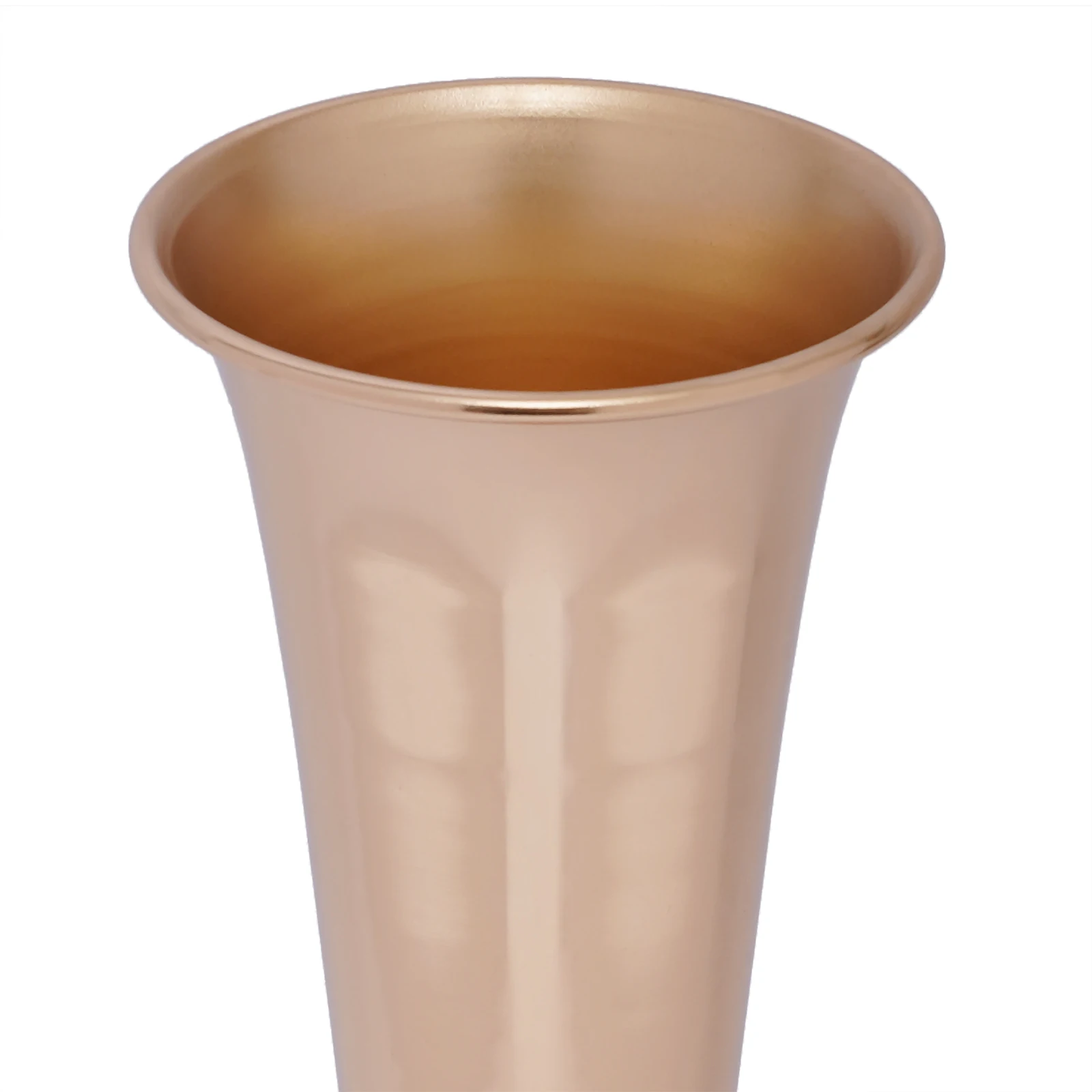 6-piece set of 56.5cm wedding decoration vase Metal Flower Stand Table Vase Centerpiece Wedding Decor Prop Gold-Plated Trophy